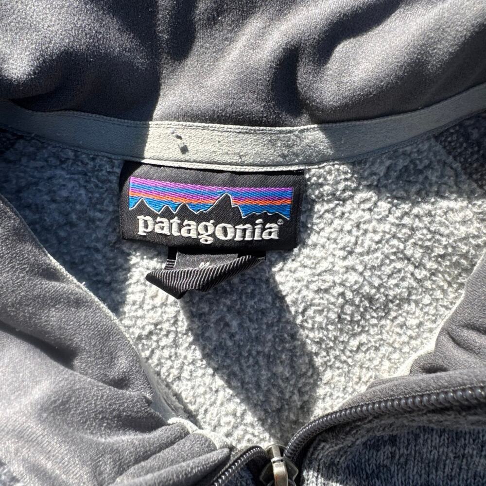 Patagonia better sweater size medium men’s grey quarter zip - Picture 3 of 5
